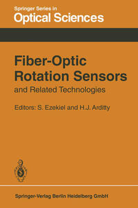 Vorderes Coverbild Fiber-Optic Rotation Sensors and Related Technologies