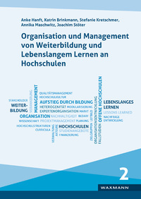 Vorderes Coverbild Organisation und Management von Weiterbildung und Lebenslangem Lernen an Hochschulen