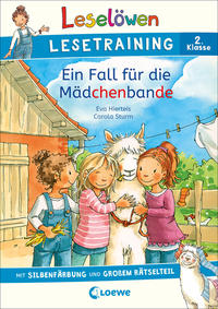 Vorderes Coverbild Leselöwen Lesetraining 2. Klasse - Ein Fall für die Mädchenbande
