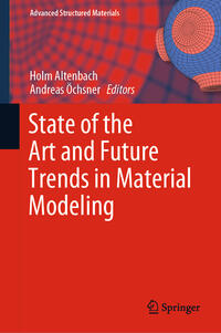 Vorderes Coverbild State of the Art and Future Trends in Material Modeling