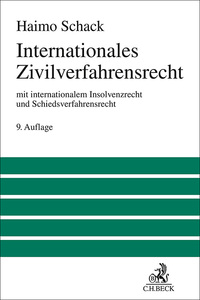 Vorderes Coverbild Internationales Zivilverfahrensrecht