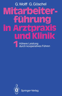 Vorderes Coverbild Mitarbeiterführung in Arztpraxis und Klinik