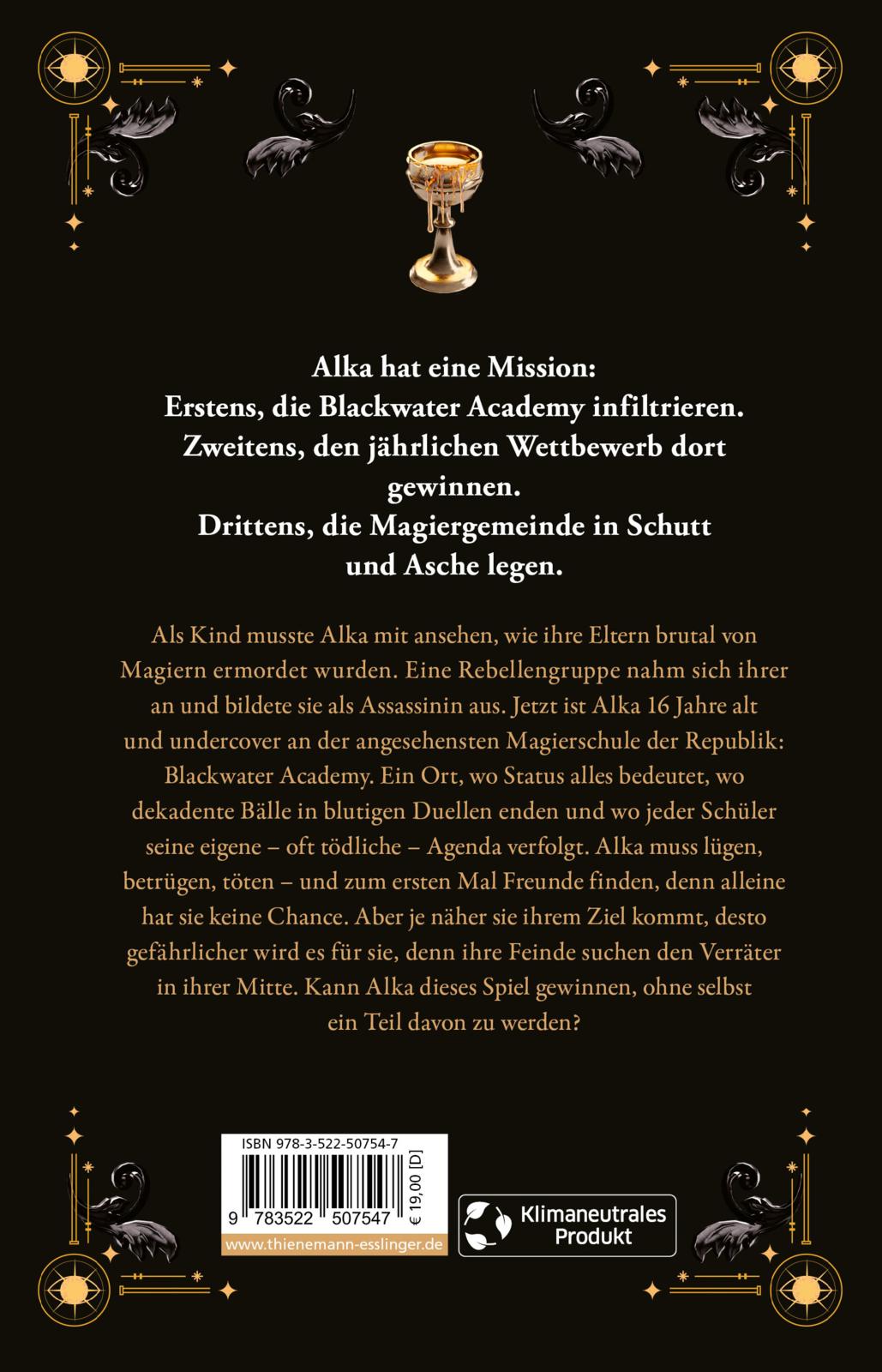Rückseitencover Written in Blood