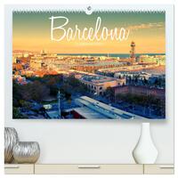 Vorderes Coverbild Barcelona - Stadtansichten (hochwertiger Premium Wandkalender 2025 DIN A2 quer), Kunstdruck in Hochglanz