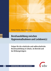 Vorderes Coverbild Berufsausbildung zwischen Hygienemaßnahmen und Lockdown(s)