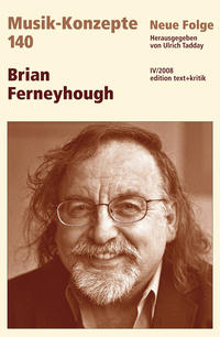 Vorderes Coverbild Brian Ferneyhough
