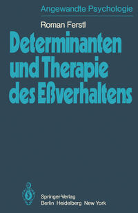 Vorderes Coverbild Determinanten und Therapie des Eßverhaltens