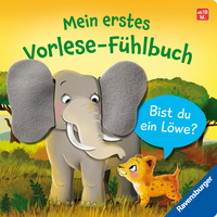 Vorderes Coverbild Mein erstes Vorlese-Fühlbuch - Bist du ein Löwe?