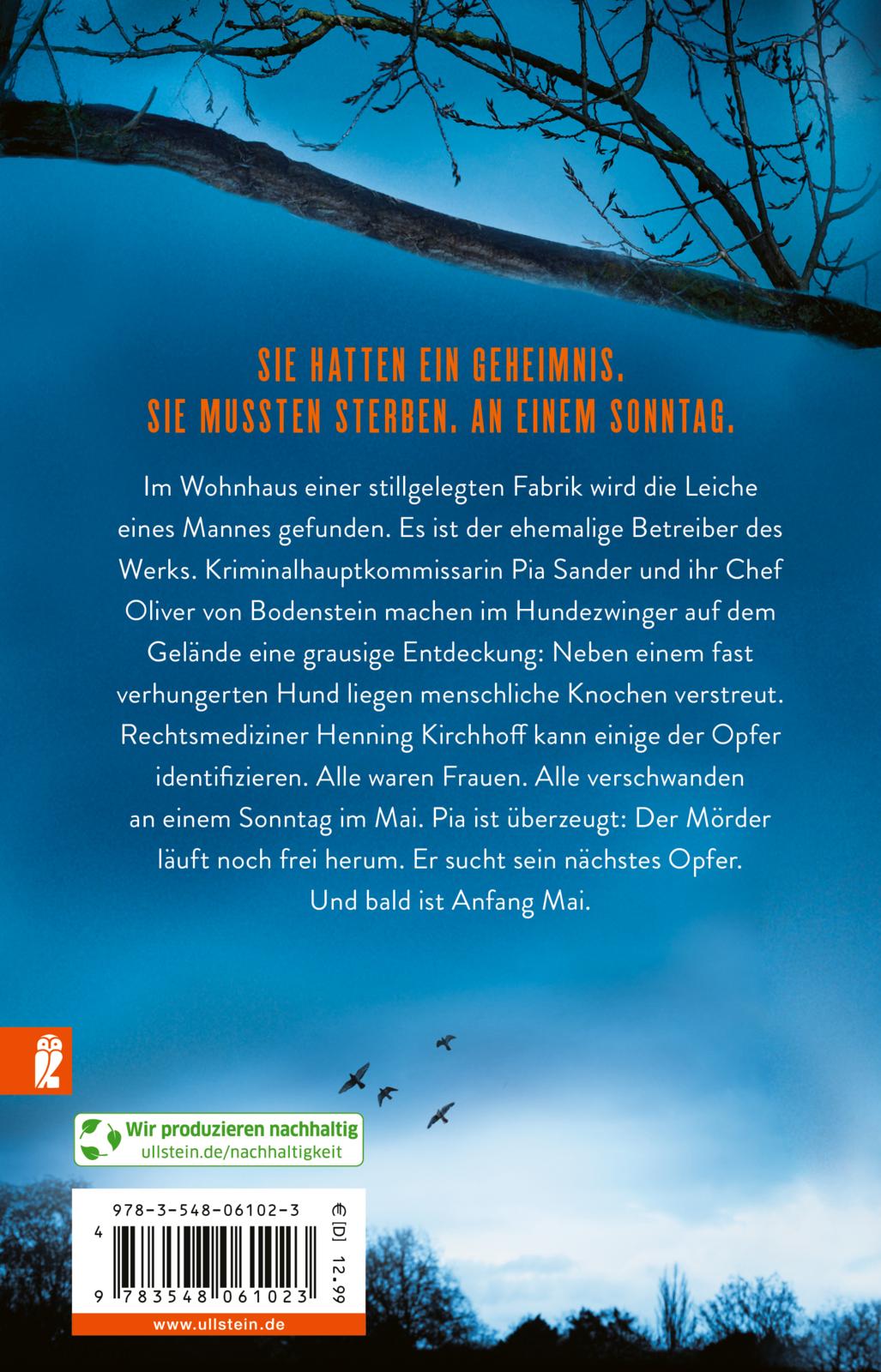 Rückseitencover Muttertag (Ein Bodenstein-Kirchhoff-Krimi 9)