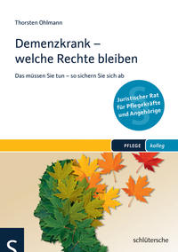 Vorderes Coverbild Demenzkrank - welche Rechte bleiben
