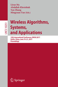 Vorderes Coverbild Wireless Algorithms, Systems, and Applications