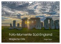 Vorderes Coverbild Foto-Momente Süd-England - Magische Orte (Wandkalender 2025 DIN A4 quer), CALVENDO Monatskalender