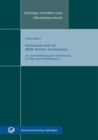 Vorderes Coverbild Kirchenasyl unter der BAMF-Kirchen-Vereinbarung