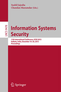 Vorderes Coverbild Information Systems Security