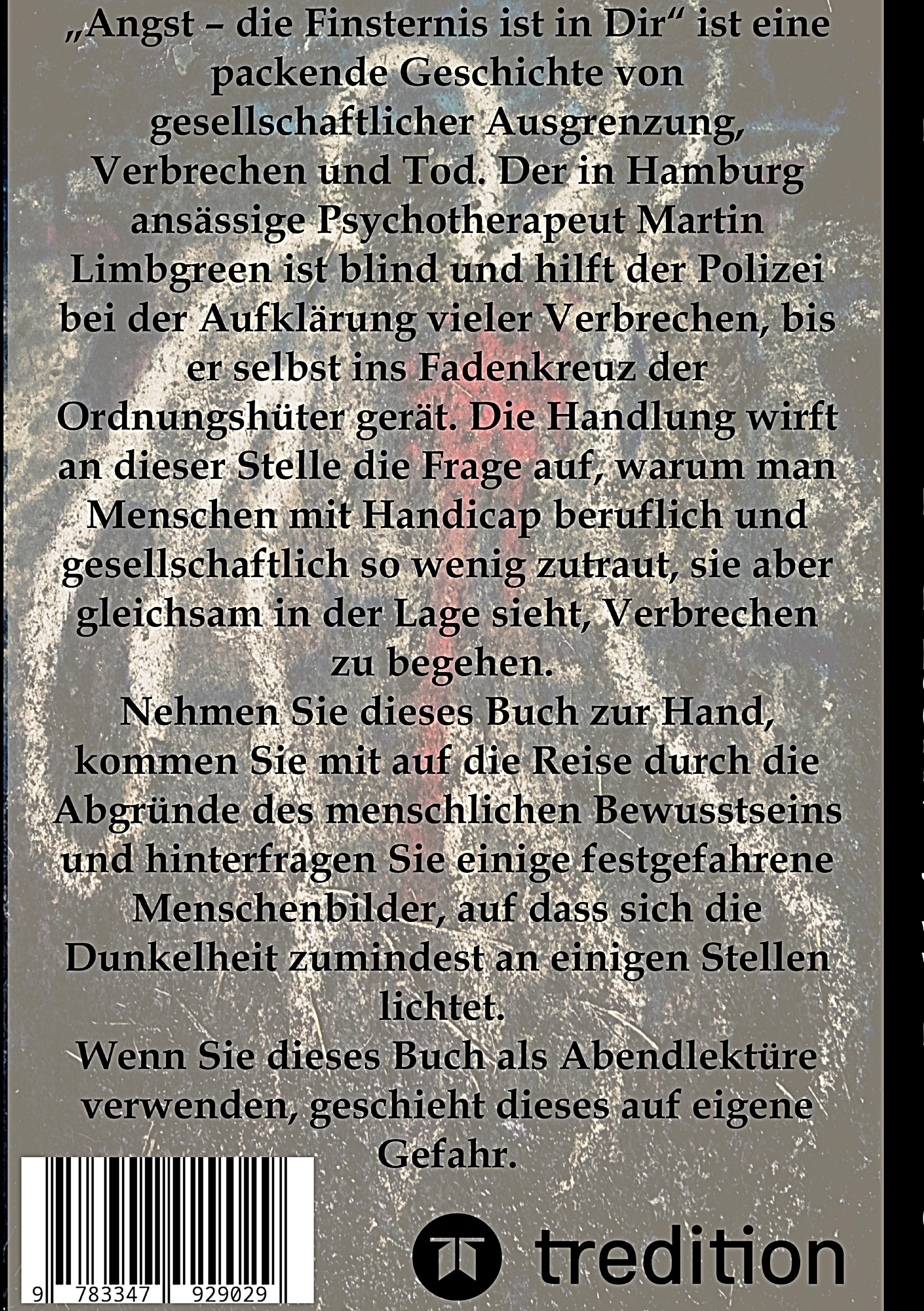 Rückseitencover Angst