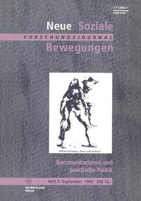 Vorderes Coverbild Kommunitarismus und praktische Politik