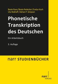 Vorderes Coverbild Phonetische Transkription des Deutschen