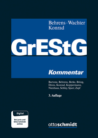 Vorderes Coverbild Grunderwerbsteuergesetz