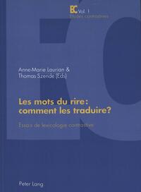 Vorderes Coverbild Les mots du rire : comment les traduire ?