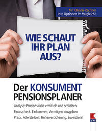 Vorderes Coverbild Der KONSUMENT-Pensionsplaner