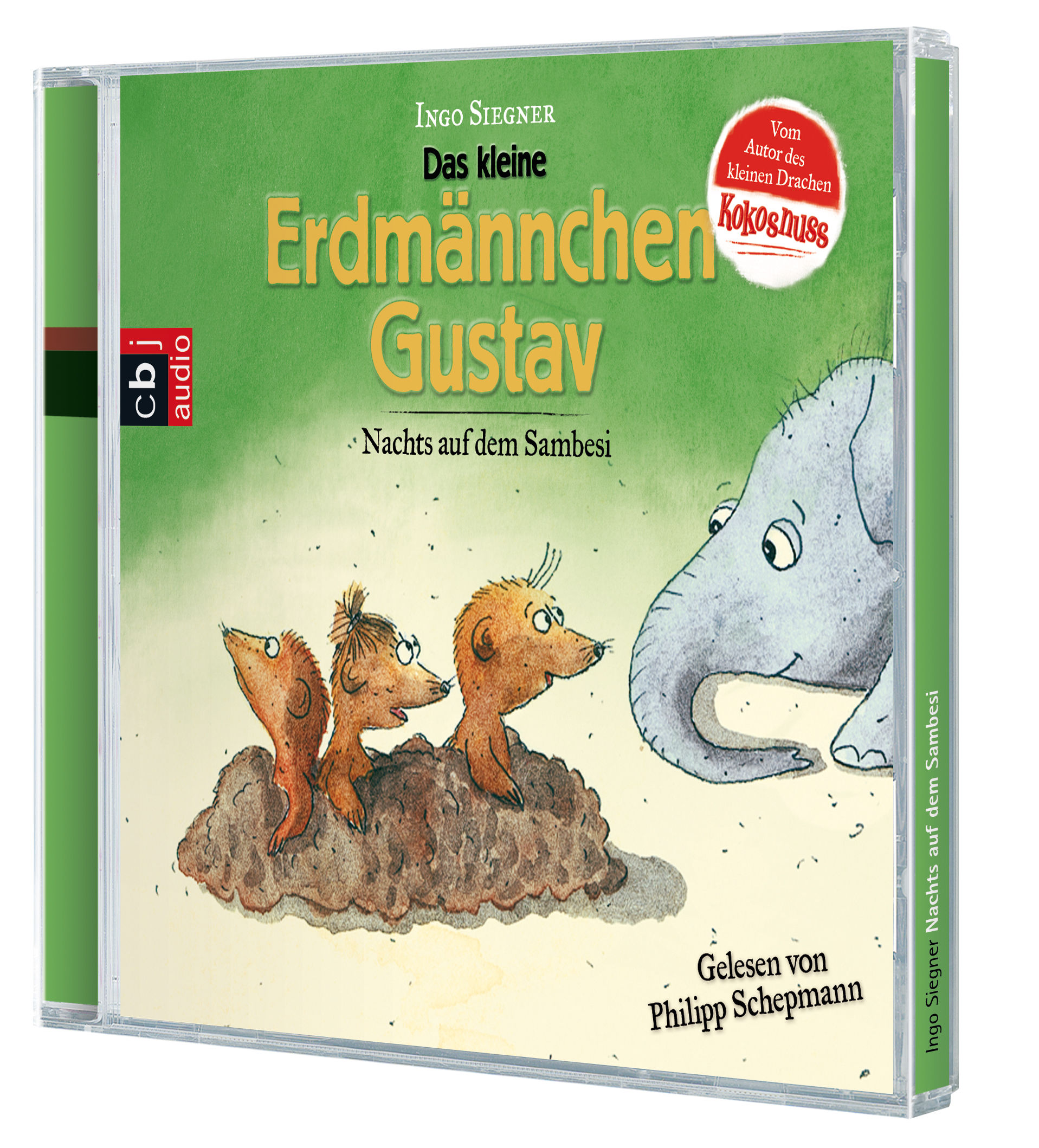 Beispielinhalt (Bild) Das kleine Erdmännchen Gustav - Nachts auf dem Sambesi