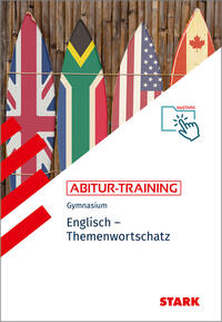 Vorderes Coverbild STARK Englisch - Abitur-Training - Themenwortschatz