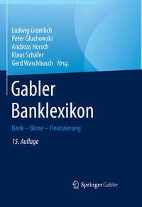 Vorderes Coverbild Gabler Banklexikon