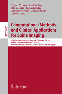 Vorderes Coverbild Computational Methods and Clinical Applications for Spine Imaging