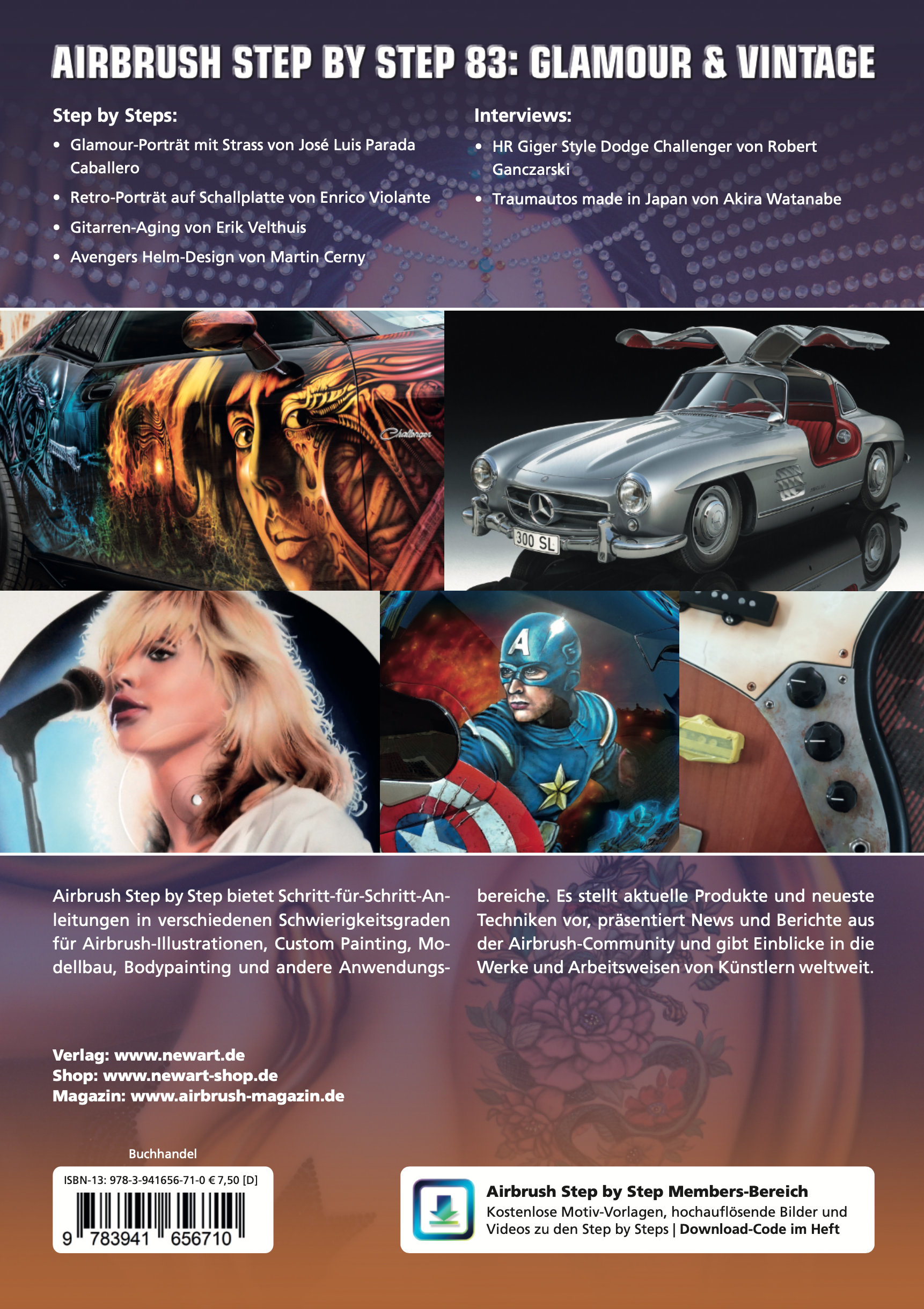 Rückseitencover Airbrush Step by Step 83