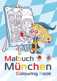 Vorderes Coverbild München Malbuch