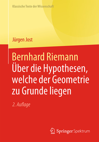 Vorderes Coverbild Über die Hypothesen, welche der Geometrie zu Grunde liegen