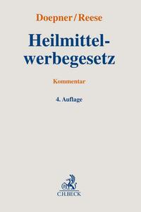 Vorderes Coverbild Heilmittelwerbegesetz