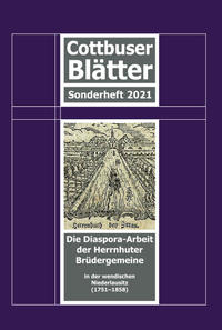 Vorderes Coverbild Cottbuser Blätter - Die Diaspora-Arbeit der Herrnhuter Brüdergemeine