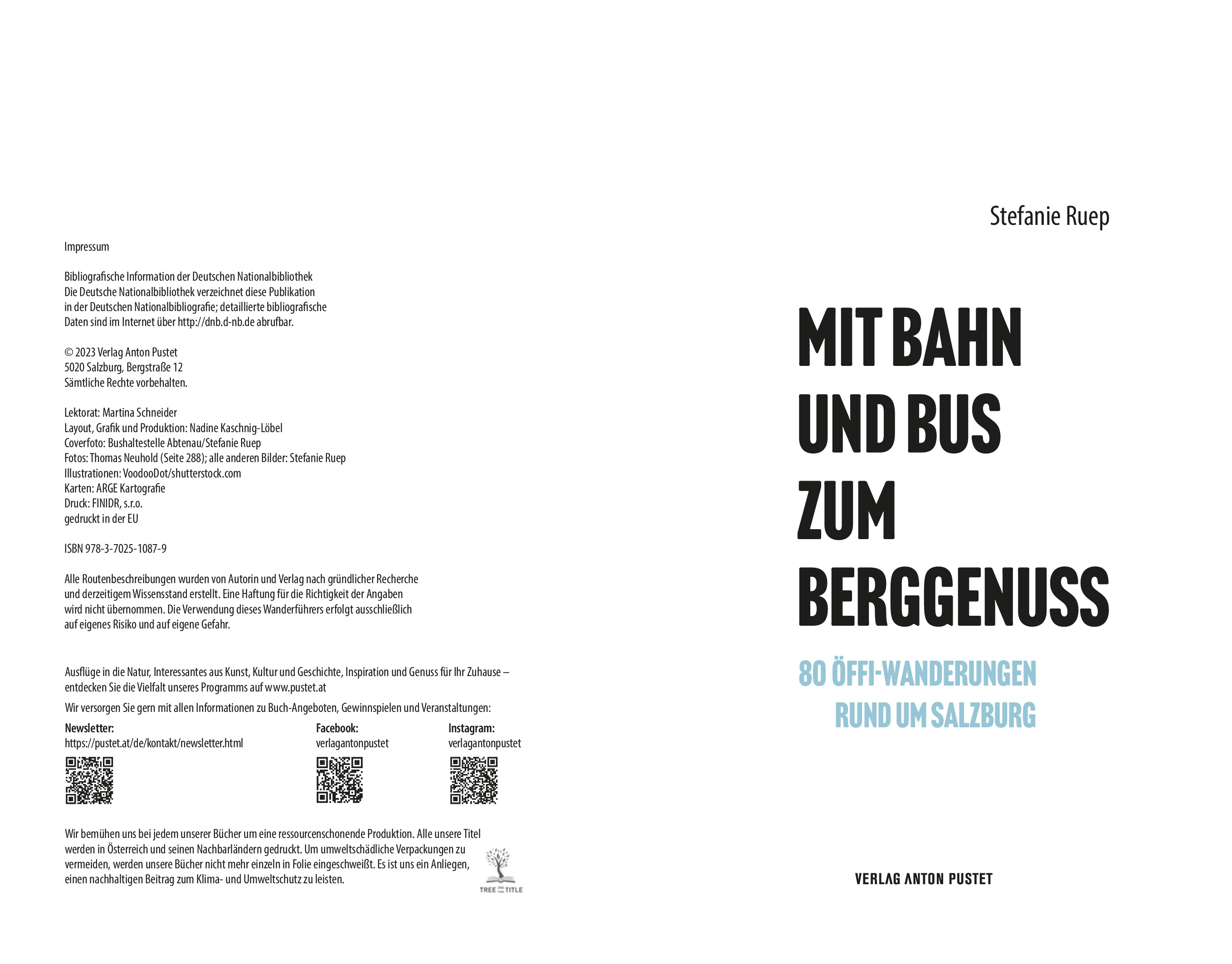 Beispielinhalt (Bild) Mit Bahn und Bus zum Berggenuss