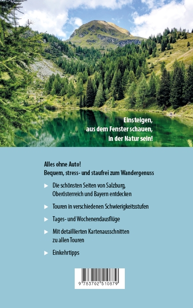 Rückseitencover Mit Bahn und Bus zum Berggenuss