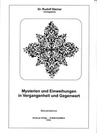 Vorderes Coverbild Mysterien und Einweihungen in Vergangenheit und Gegenwart