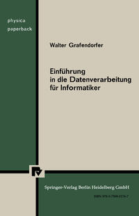 Vorderes Coverbild Einführung in die Datenverarbeitung für Informatiker