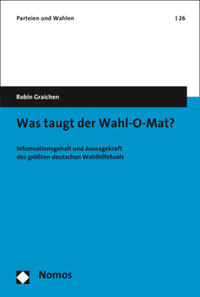 Vorderes Coverbild Was taugt der Wahl-O-Mat?