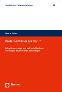 Vorderes Coverbild Parlamentarier als Beruf