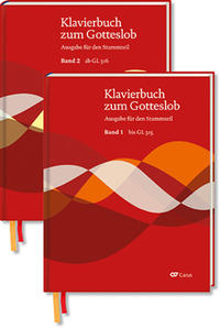 Vorderes Coverbild Klavierbuch zum Gotteslob. 2 Bände