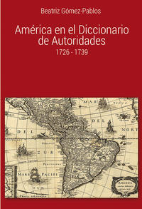 Vorderes Coverbild América en el Diccionario de Autoridades