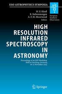 Vorderes Coverbild High Resolution Infrared Spectroscopy in Astronomy