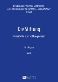 Vorderes Coverbild Die Stiftung