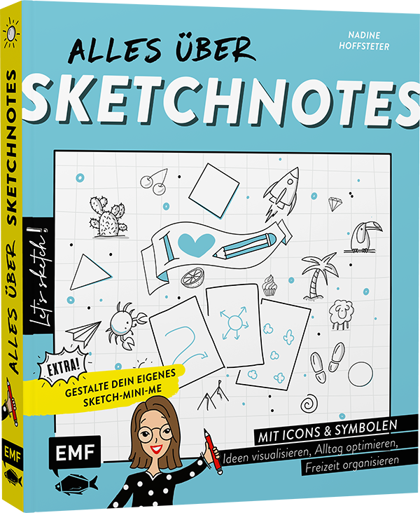 Anderes Coverbild Let's sketch! Alles über Sketchnotes – Mit Icons und Symbolen Ideen visualisieren, Alltag optimieren, Freizeit organisieren