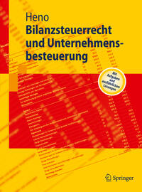 Vorderes Coverbild Bilanzsteuerrecht und Unternehmensbesteuerung