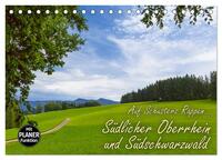 Vorderes Coverbild Auf Schusters Rappen... Südlicher Oberrhein und Südschwarzwald (Tischkalender 2025 DIN A5 quer), CALVENDO Monatskalender
