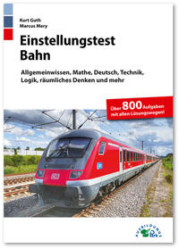 Vorderes Coverbild Einstellungstest Bahn