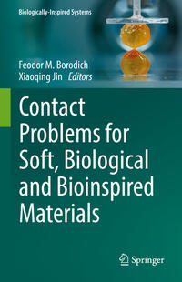 Vorderes Coverbild Contact Problems for Soft, Biological and Bioinspired Materials