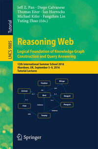 Vorderes Coverbild Reasoning Web: Logical Foundation of Knowledge Graph Construction and Query Answering