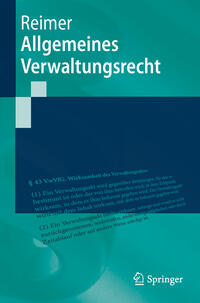 Vorderes Coverbild Allgemeines Verwaltungsrecht